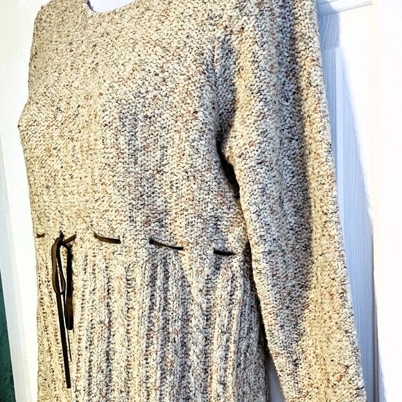 NWT Womens Boscovs Architect Baby Doll Sweater with Middle Bow Accent Small - Picture 3 of 6